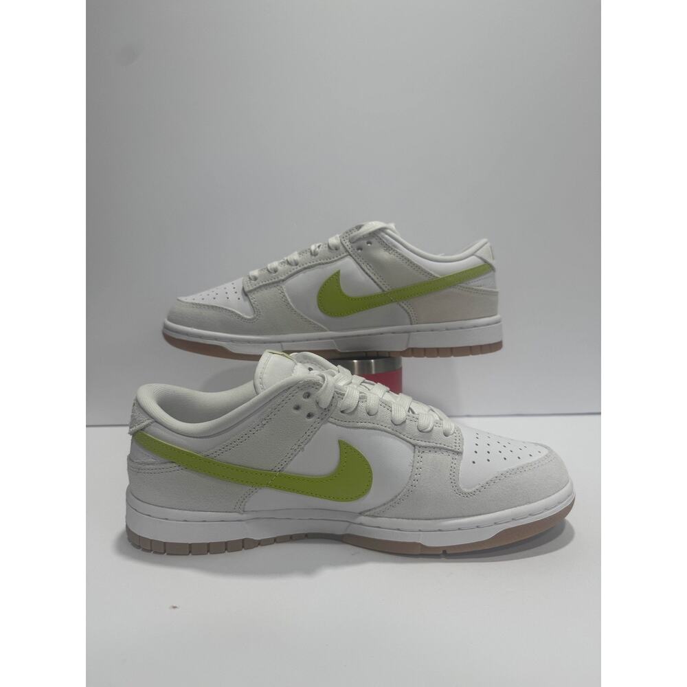 Size 10w - Nike dunk low white Cactus Bright